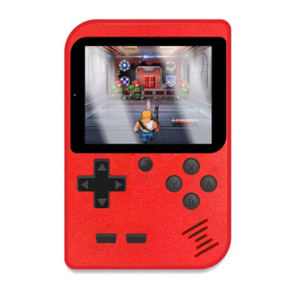 Thumbnail: Portable Game Pad With 400 Games Included + Additional Player Controller