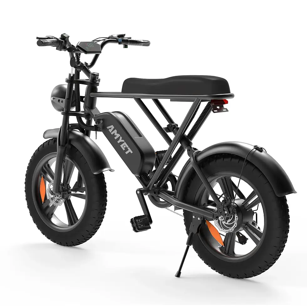 Thumbnail: 2023 Electric Bicycle V9 G60 Electric Bike 48V1000W Fatbikes Tire V20 Electric