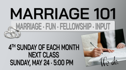 Marriage 101 AD 05-24-2026