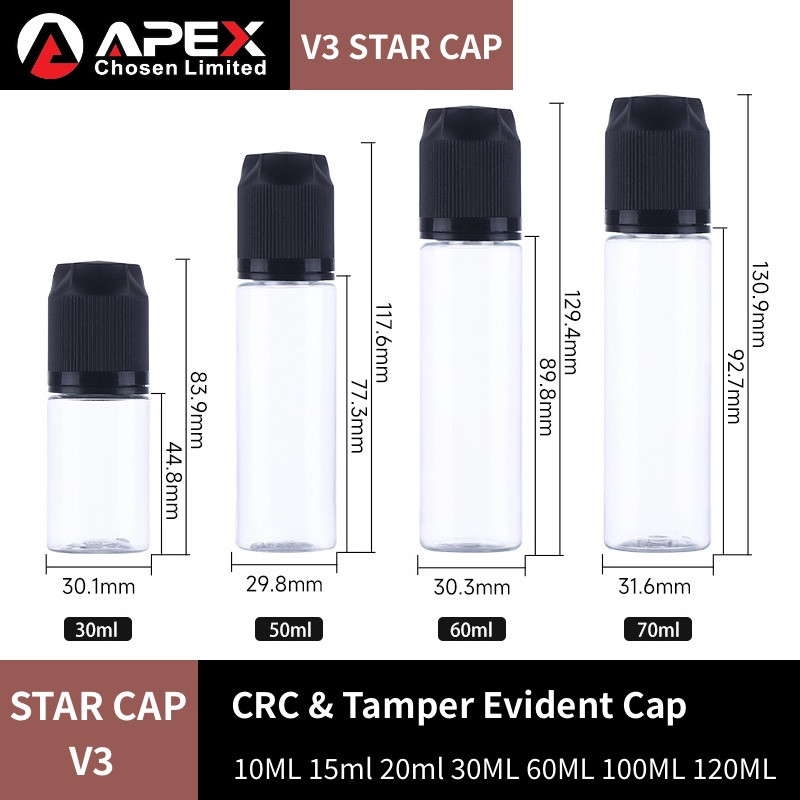 Thumbnail: Bulk wholesale e-liquid bottles with secure flip cap