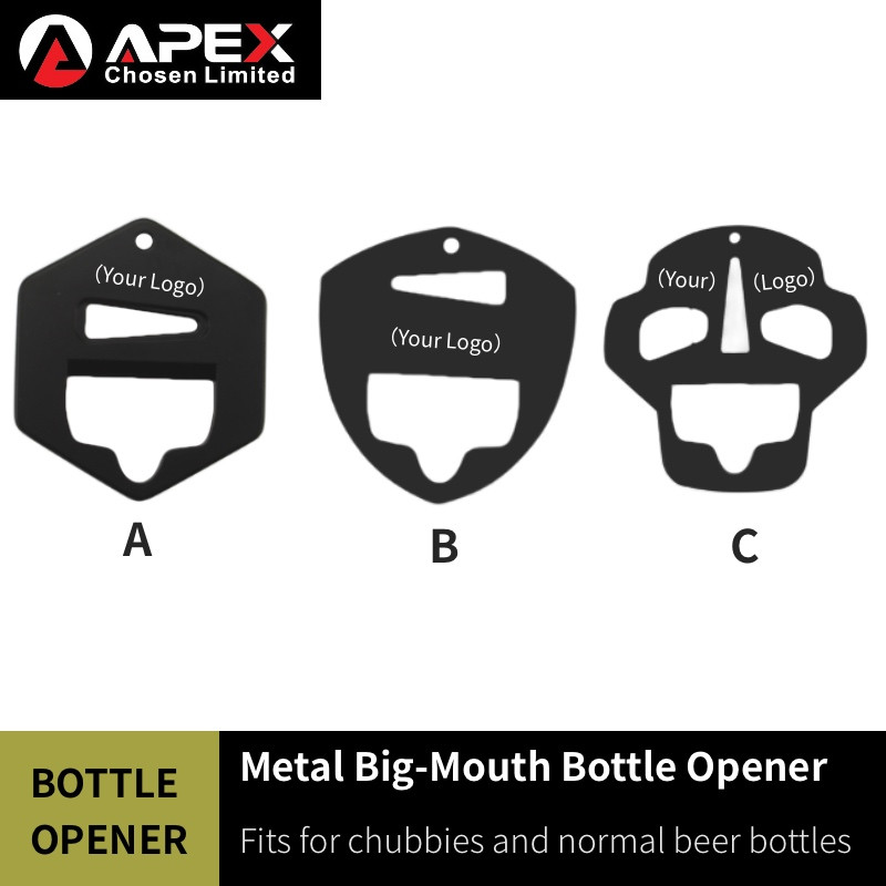 PT-1# Multi-Function Metal Bottle Opener for Chubby Bottles and Beer Bottles