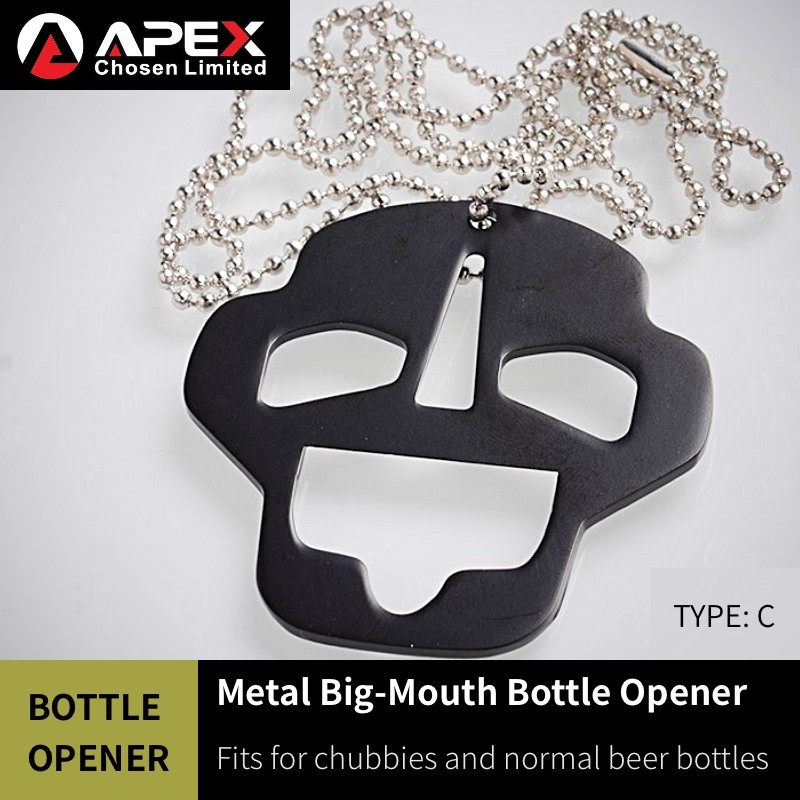 Thumbnail: PT-1# Multi-Function Metal Bottle Opener for Chubby Bottles and Beer Bottles