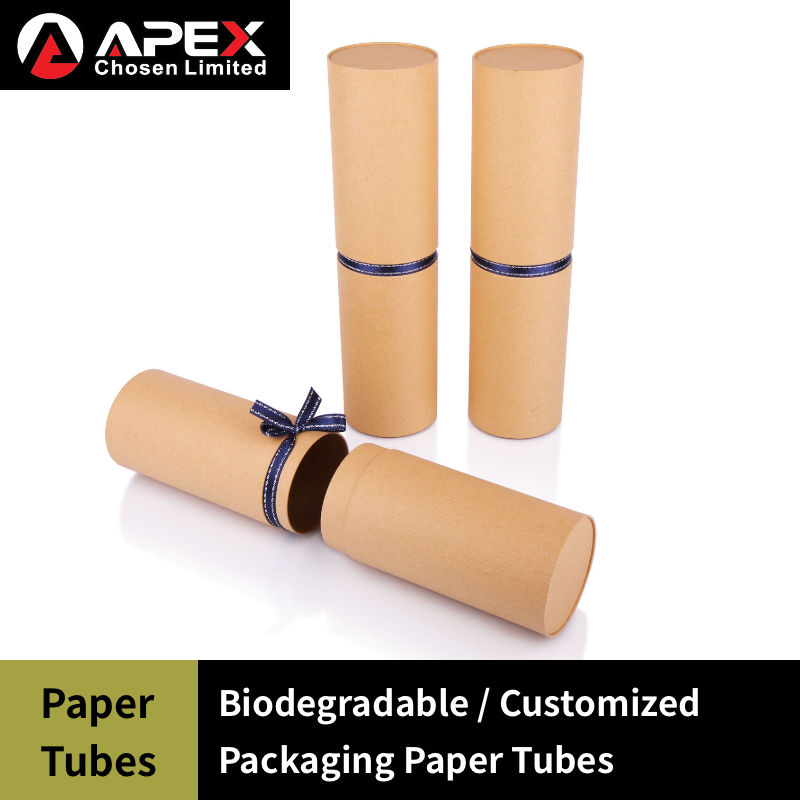 Thumbnail: PT-4# Paper Packaging Tubes for Bottles, Jars, 100% Biodegradable, Customized