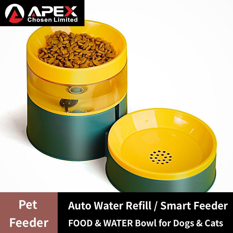 Thumbnail: PP-2# Plastic Smart Feeder for Pets with Auto Water Supply |1L 35oz