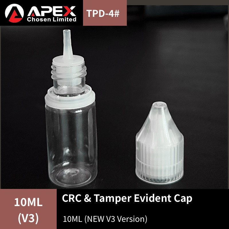 Thumbnail: 10ml TPD e-liquid bottle with child-resistant cap