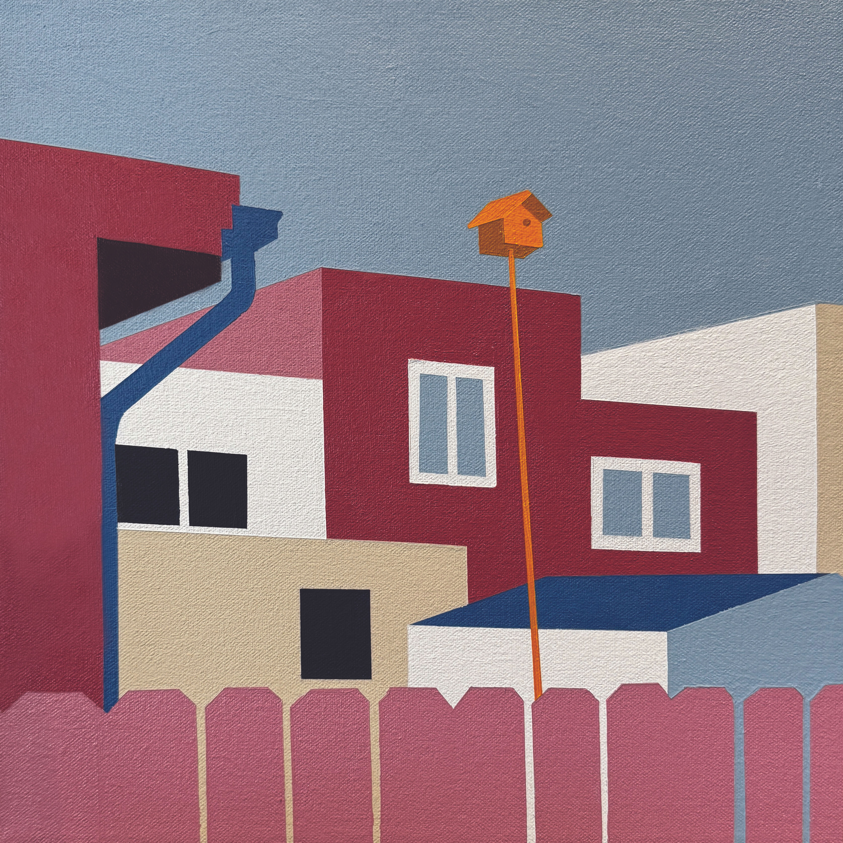 Neighbor's Birdhouse by Sarah Horowitz