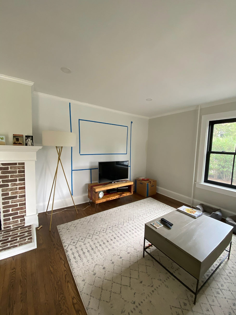 Living Room, Built-ins