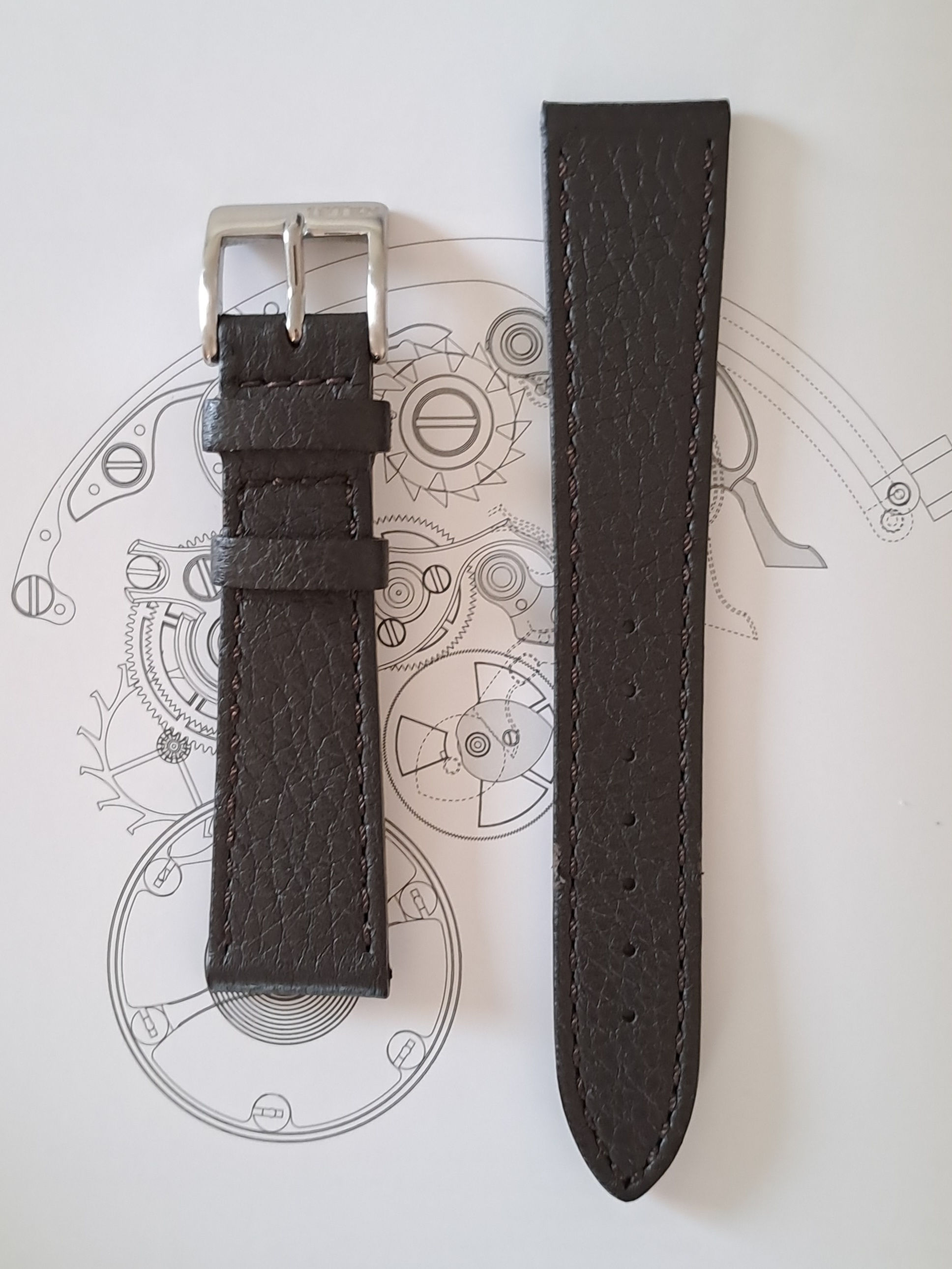 DEER CHOCOLATE 20mm Chocolate Stitching