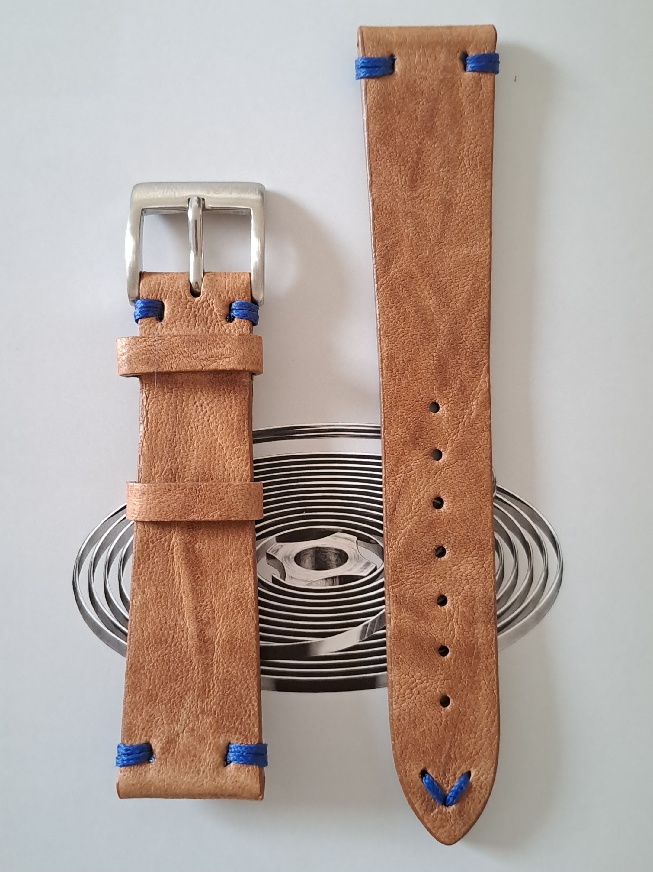 FLORENCE TAN 20mm Blue Arrow