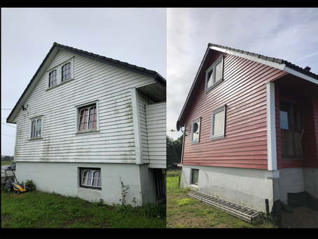 Hvor ofte male huset?