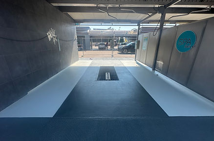 pista self autolavaggio