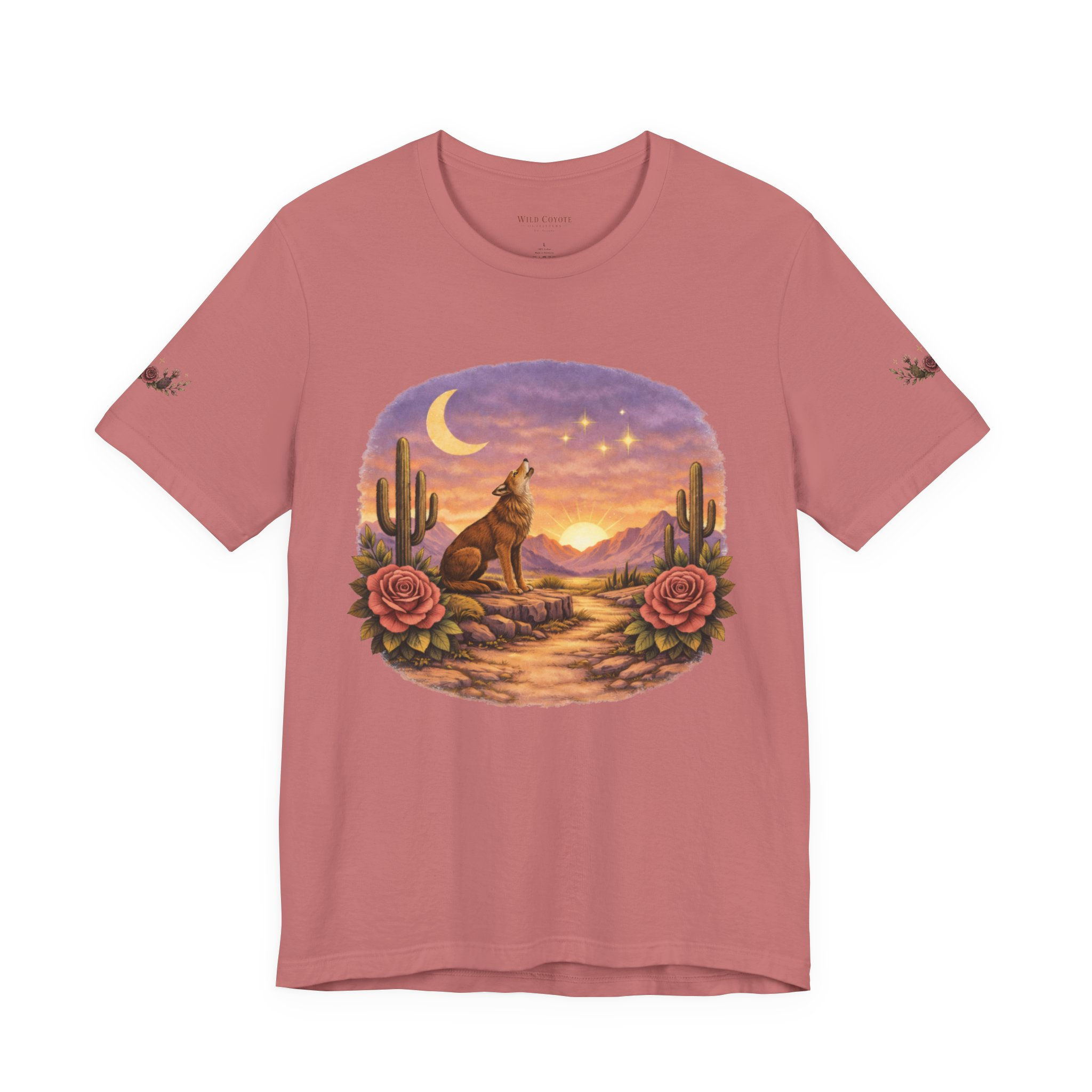 Unisex Jersey Short Sleeve Tee crescent moon boho