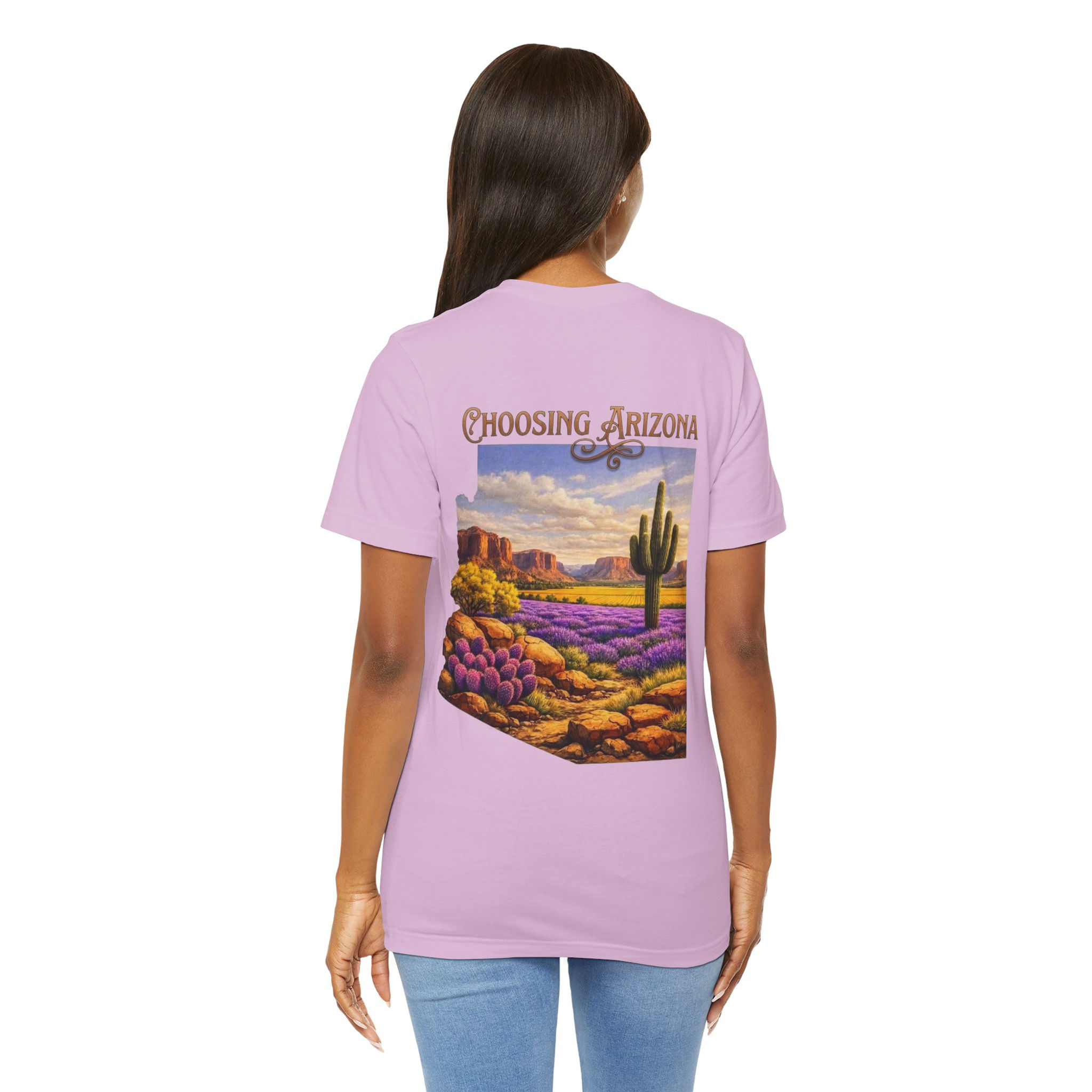 Choosing Arizona Desert Scene Tee