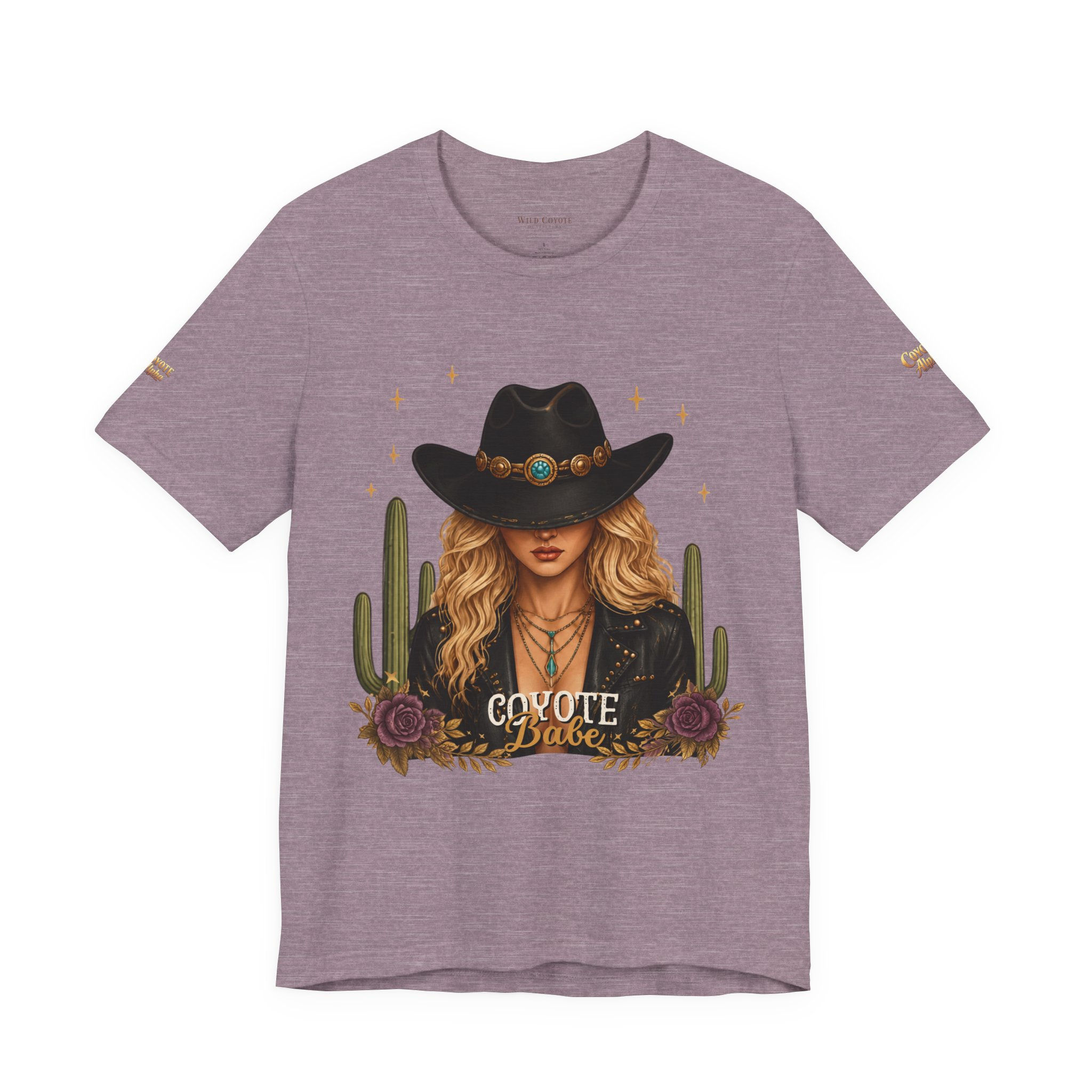 Coyote Babe Tee — Western Cowgirl Graphic T-Shirt