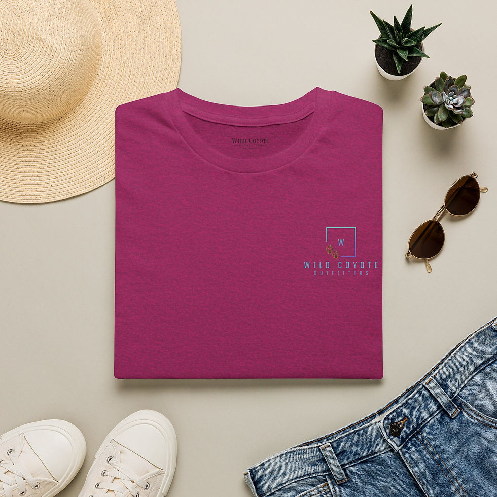 Thumbnail: Minimalist (Blue)  'Wild Coyote Outfitters" T-Shirt
