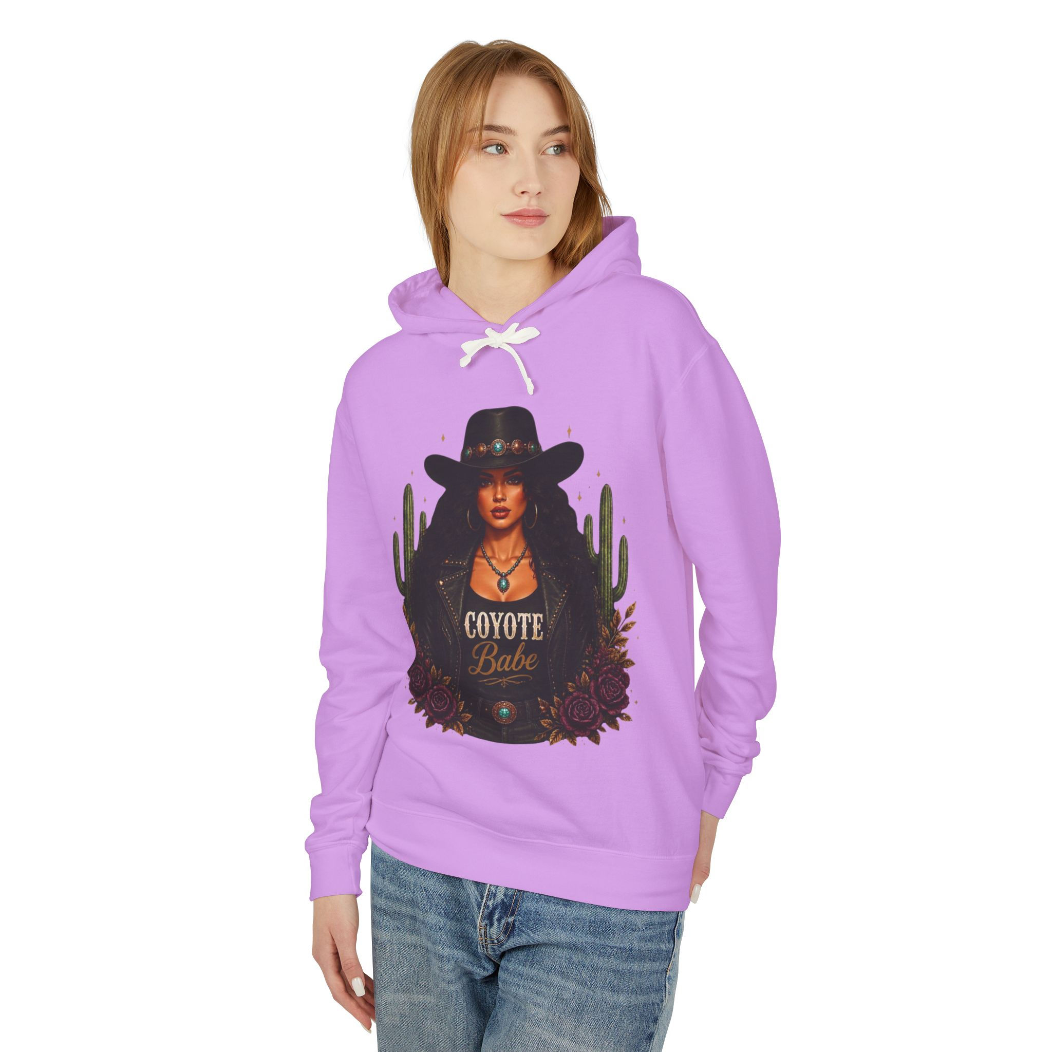 Copy of Coyote Rose Hoodie — Wild Coyote Outfitters Pullover
