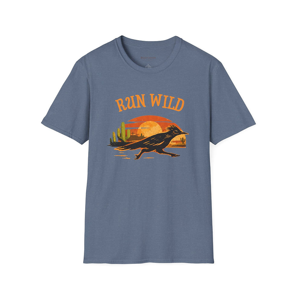 Thumbnail: Run Wild Desert Raven T‑Shirt