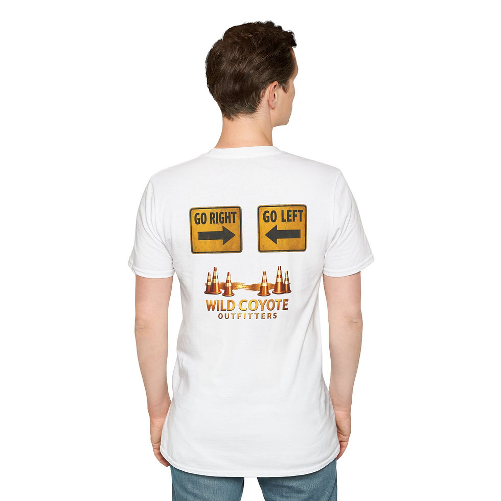 Thumbnail: Arizona Life T-Shirt — Retro Road Cone Design