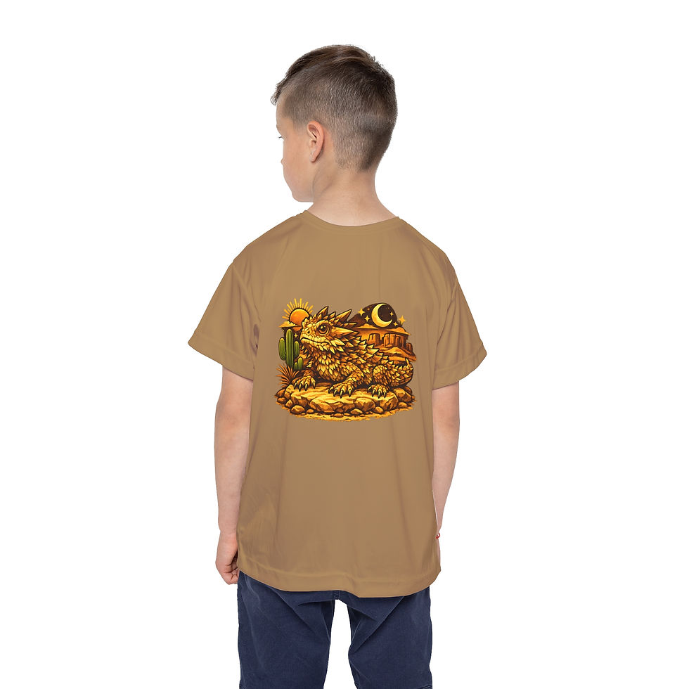 Thumbnail: Desert Kids Horn Lizard  Jersey - Wild Coyote Outfitters Number 67
