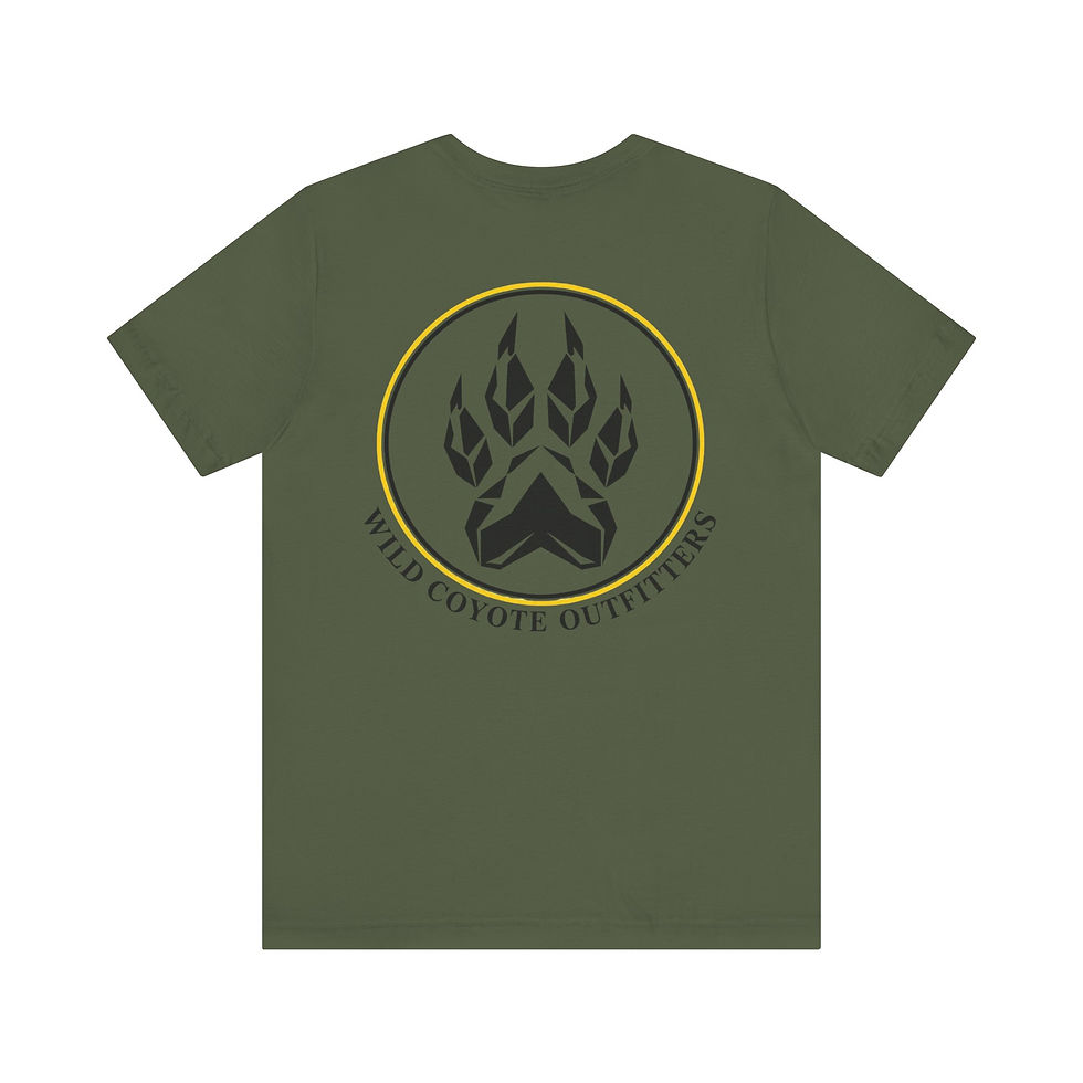 Thumbnail: Wild Coyote Outfitters Tee — Coyote Print Logo Short Sleeve Shirt