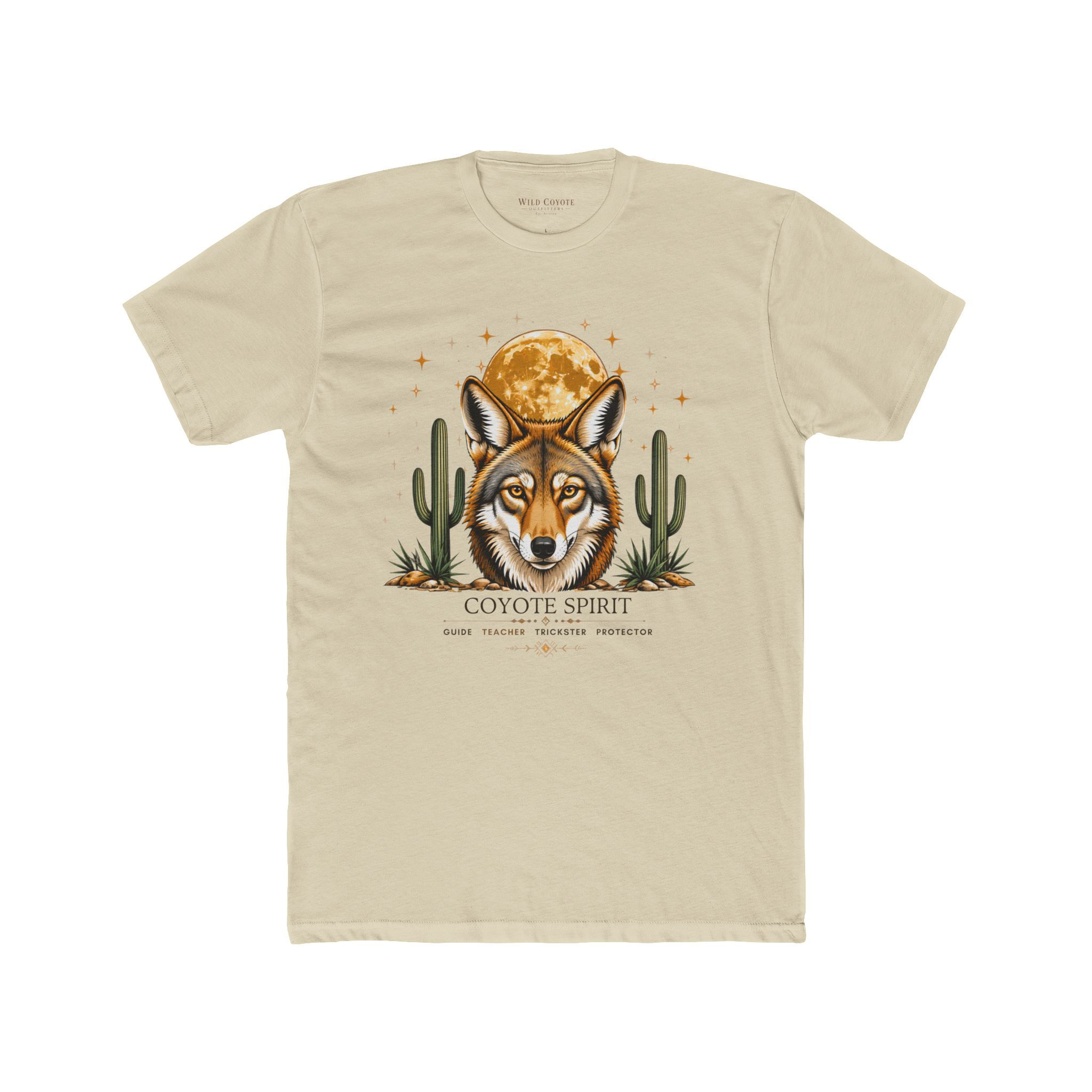 Coyote Spirit T-Shirt — Desert Moon Wildlife Tee