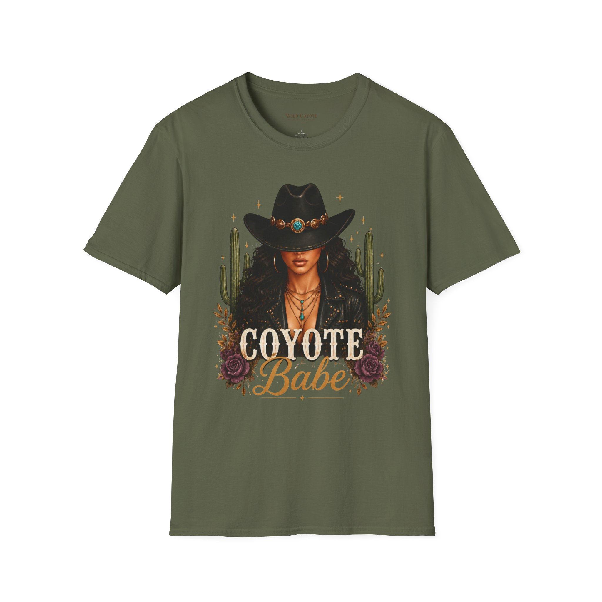 Copy of Coyote Babe T-Shirt Western Cowgirl