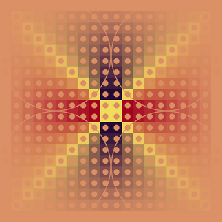 Colour merge pattern based on hex #DB9065 digital artwork.
EXCELLENT RESOLUTION TO 80x80CM