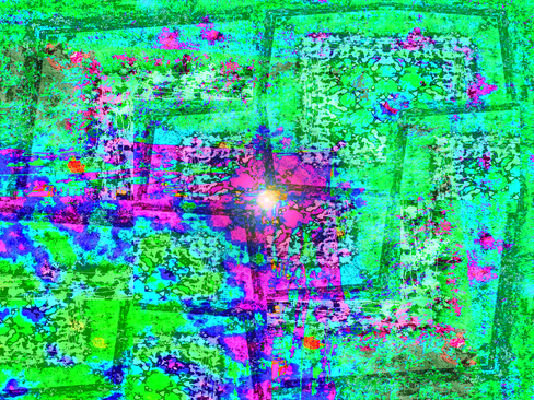 Green and mauve abstract digital artwork.
EXCELLENT RESOLUTION TO 66x50CM