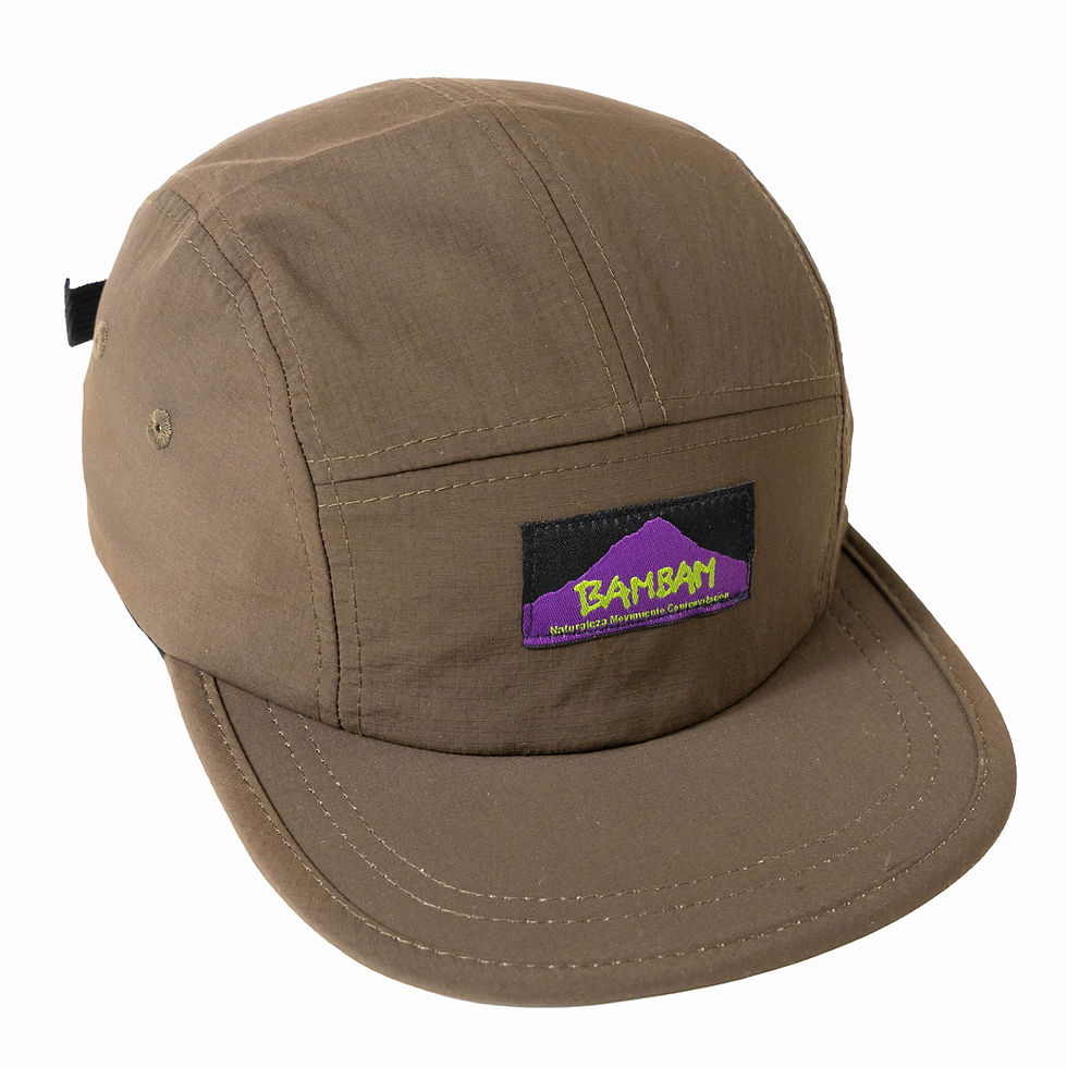 Thumbnail: Gorra 5 paneles café