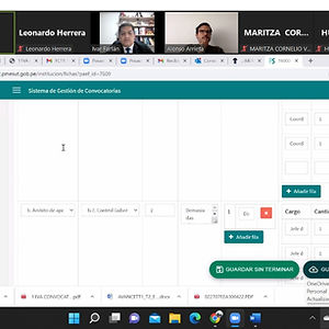 Convocatoria |Mejora de la gestión administrativa de las universidades públicas