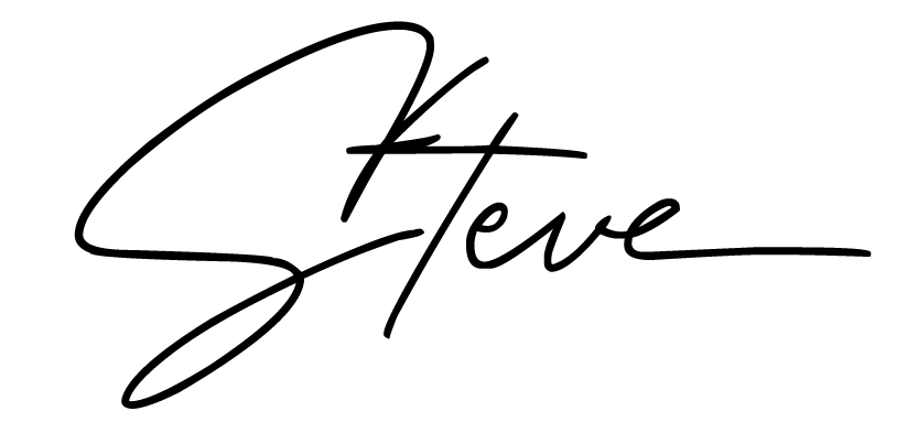 Steve Sorrells signature at the bottom of his personal letter