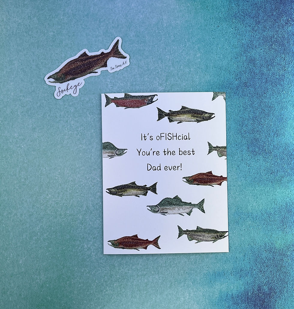 Thumbnail: It's oFISHcial You're The Best Dad Ever Father's Day Greeting Card