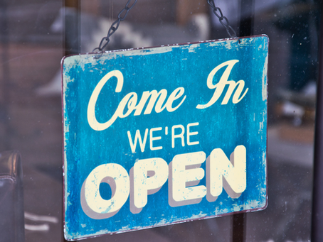 Open sign