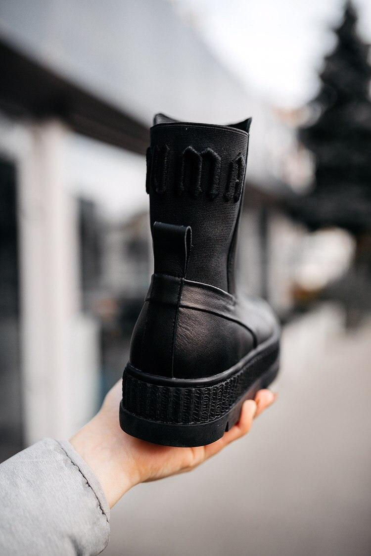 Прев'ю: PUMA BY RIHANNA CHELSEA SNEAKERS BOOT  “BLACK”