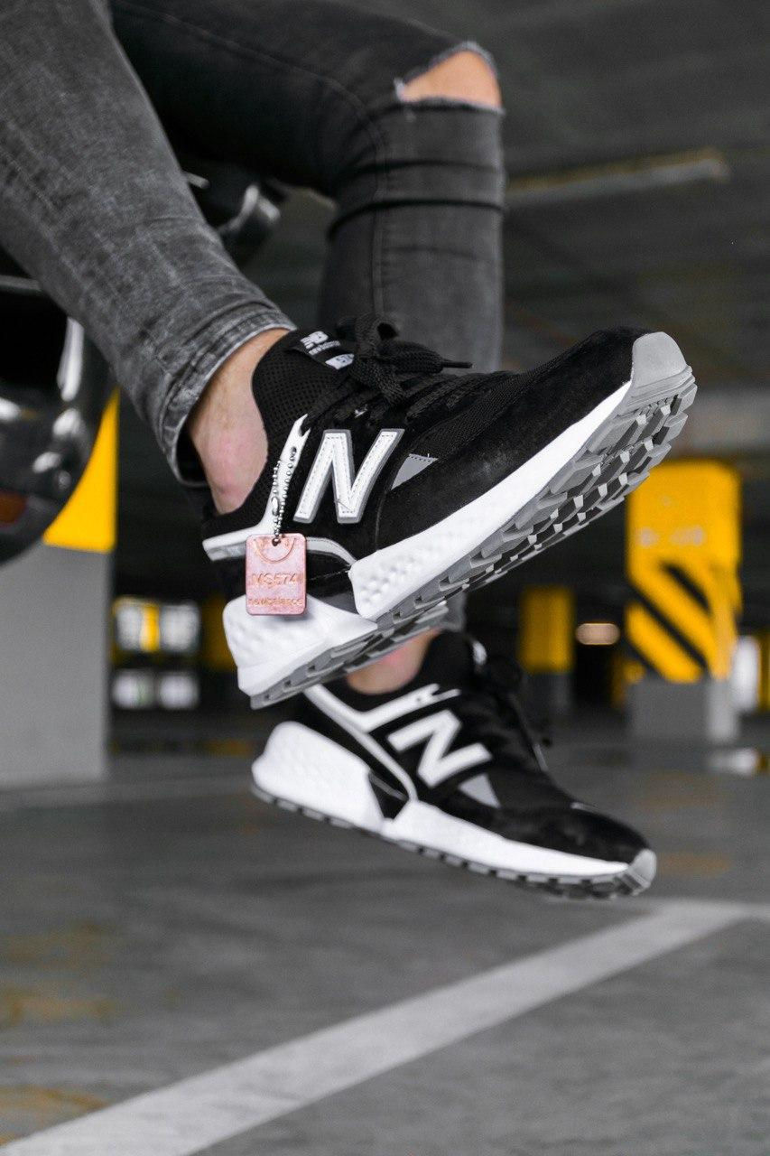 Прев'ю: NB 574 sport 2019 "Black/White"