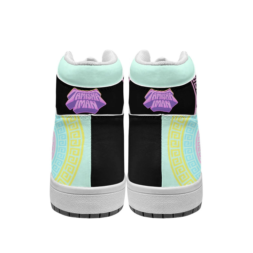 Thumbnail: Tamisha Iman Signature High Top Sneakers