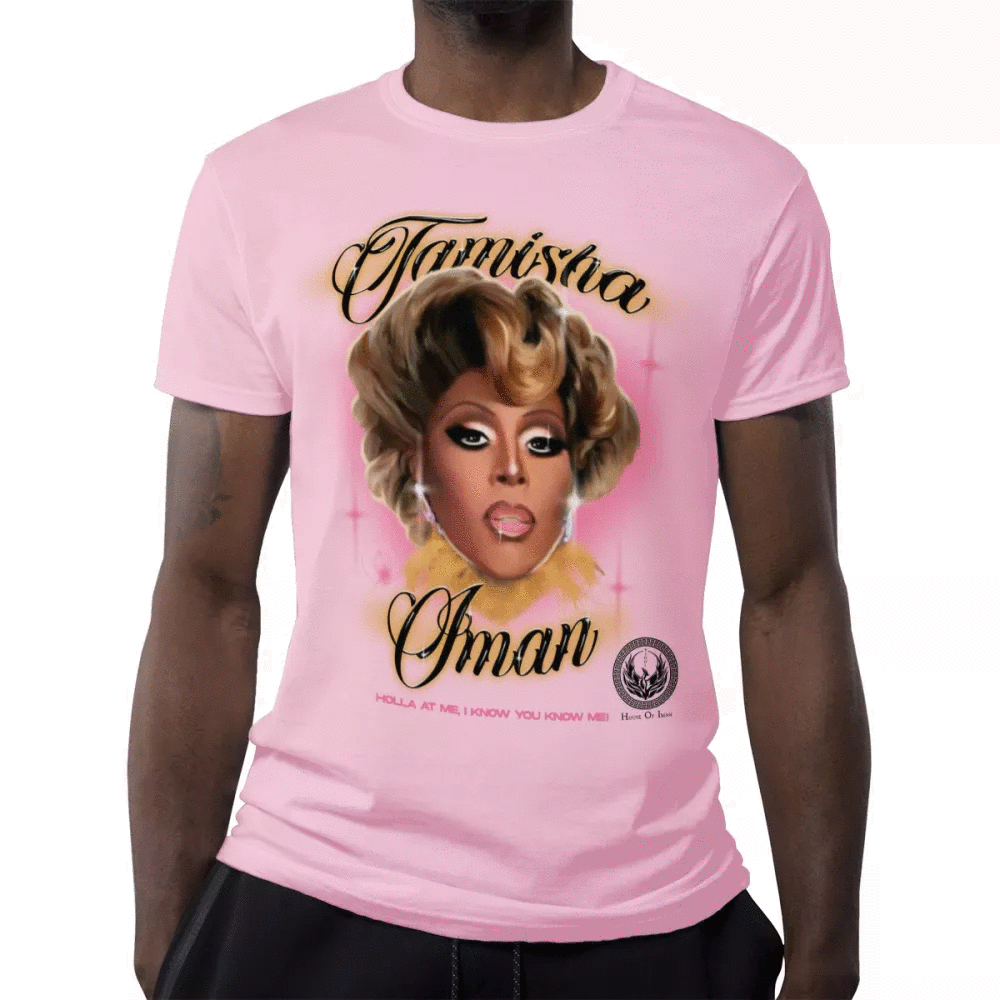 Tamisha Iman "Iconic Mug" Athletic Tee