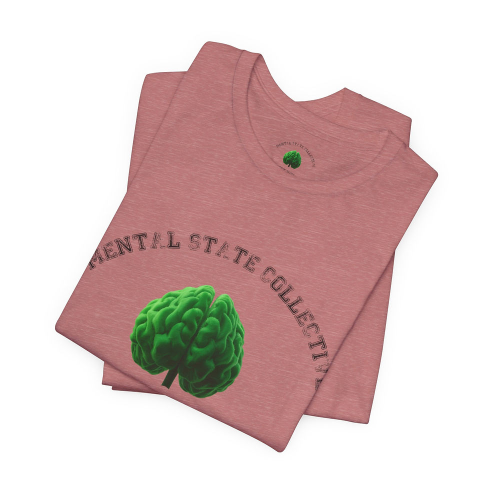 Thumbnail: Mental State Collective Logo Tee for Mental Health Awareness.