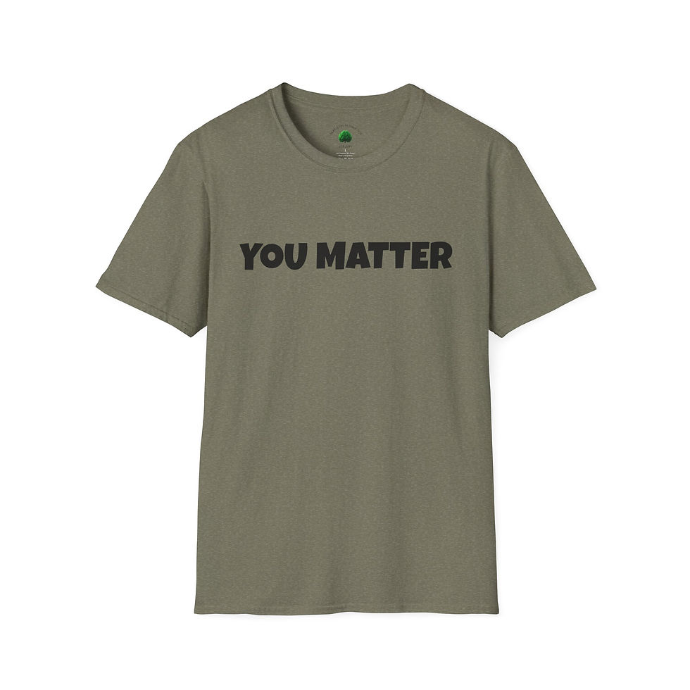 Thumbnail: You Matter T-Shirt for Mental Health Awareness
