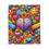 Thumbnail: Vibrant Heart & Brain Plush Blanket - Cozy Colorful Throw for Mental Wellness