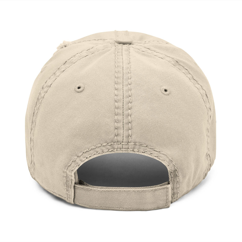 Thumbnail: Distressed Mental State Hat - Casual Embroidery Cap for Mental Health Awareness