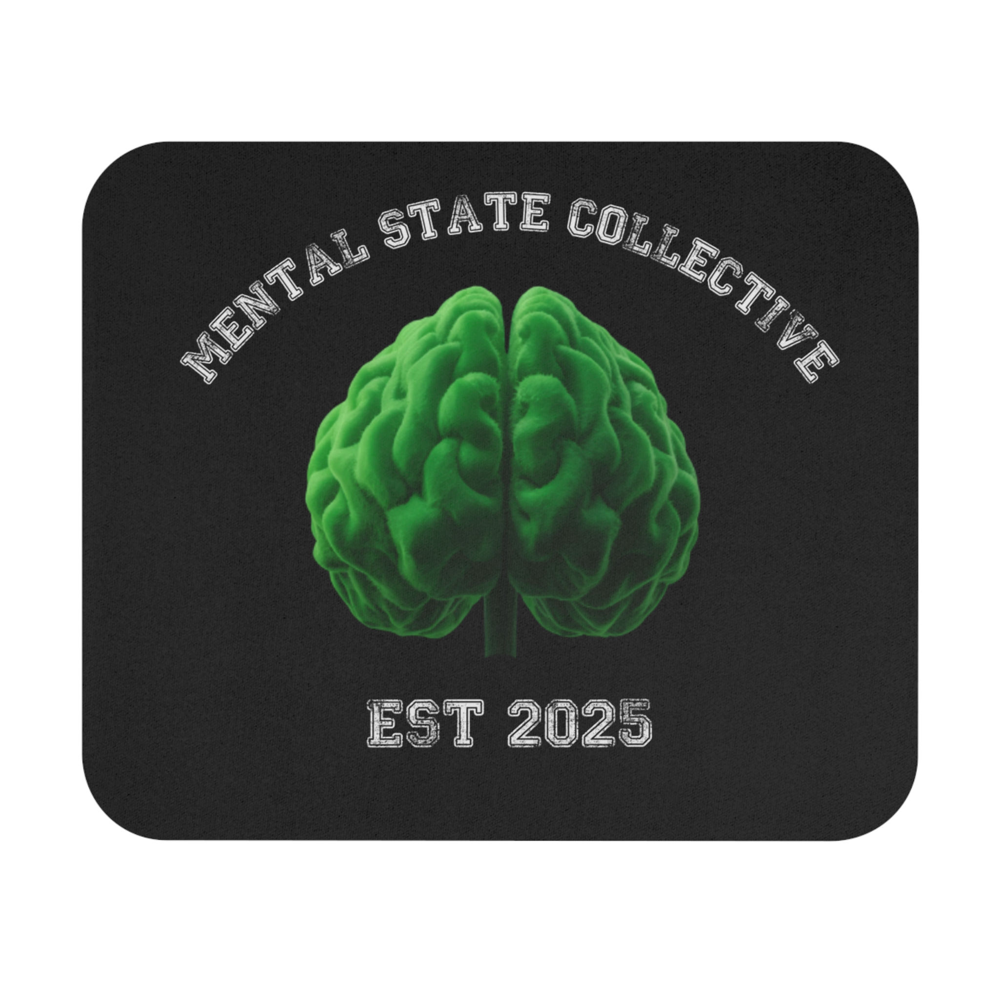 Mental State Collective Mouse Pad - Brain Design, Perfect for Gamers