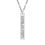 Thumbnail: Bipolar State Vertical Bar Necklace  for Mental Health Awareness