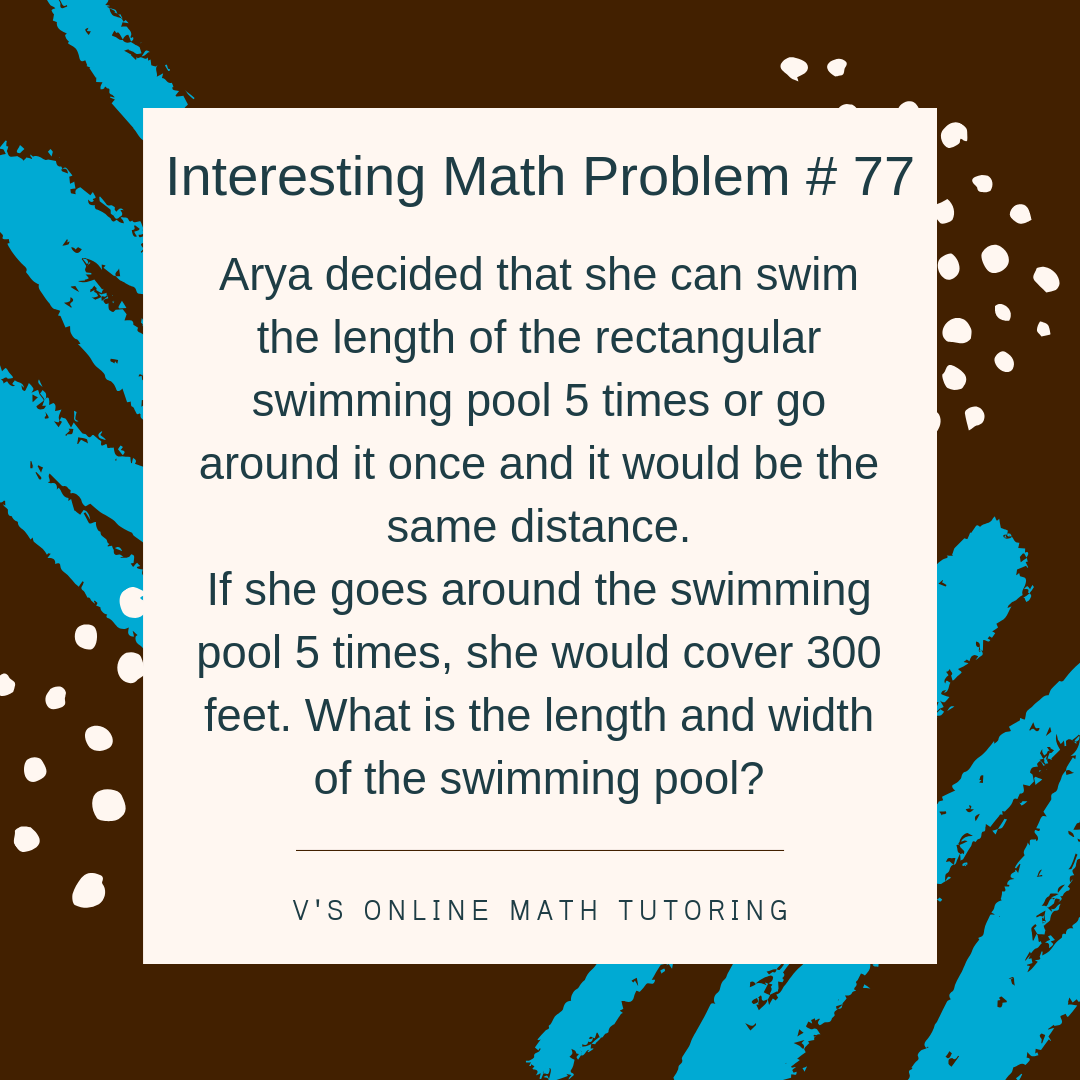 Interesting Math Problems # 77