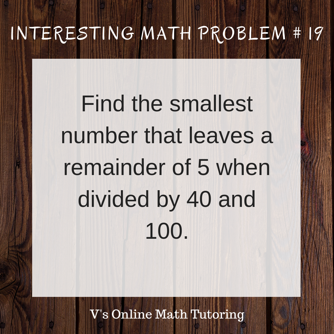 Math Problem for grades 4-6