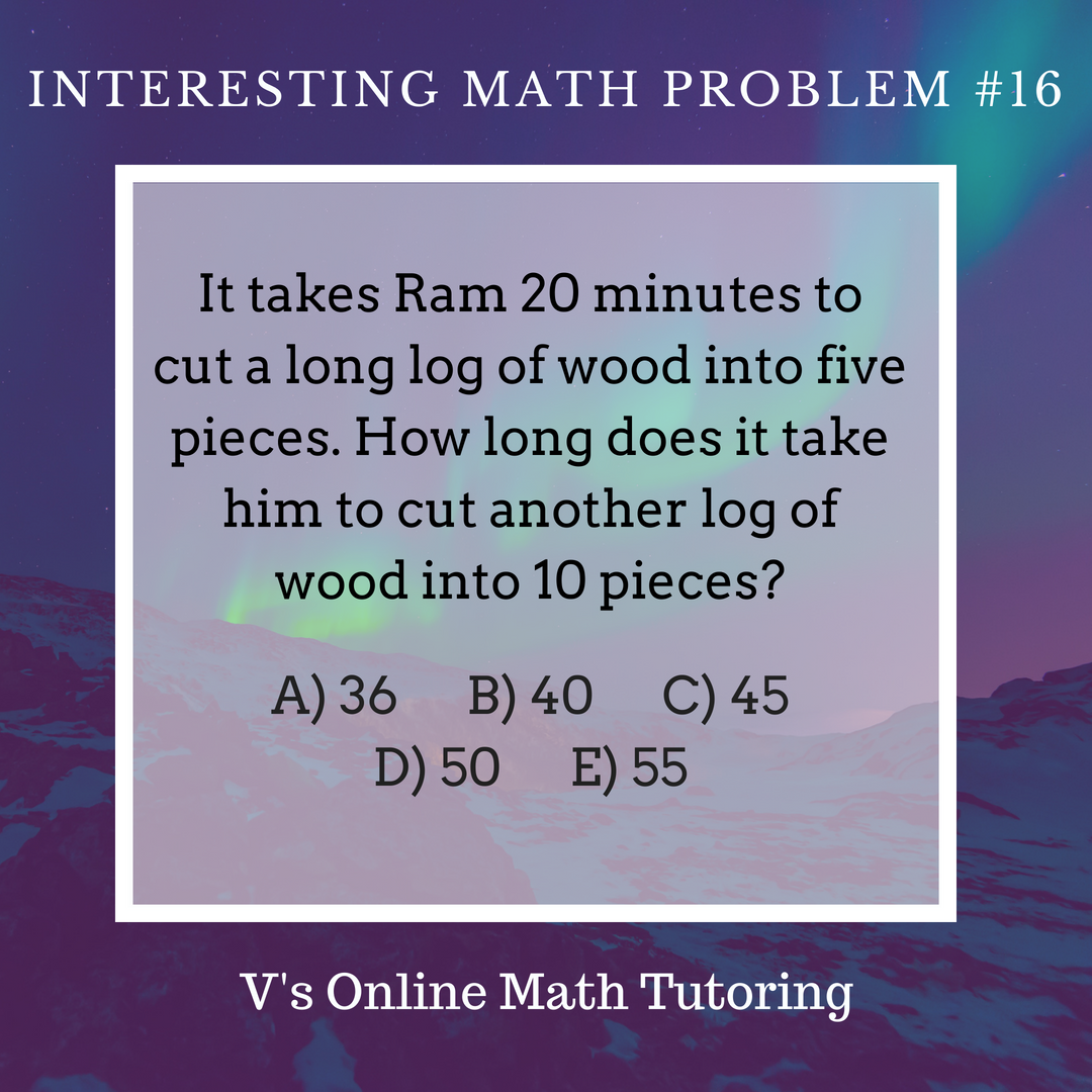 Math Problem for grades 4-6