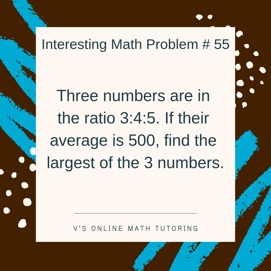 Math Enrichment for grades 6-8