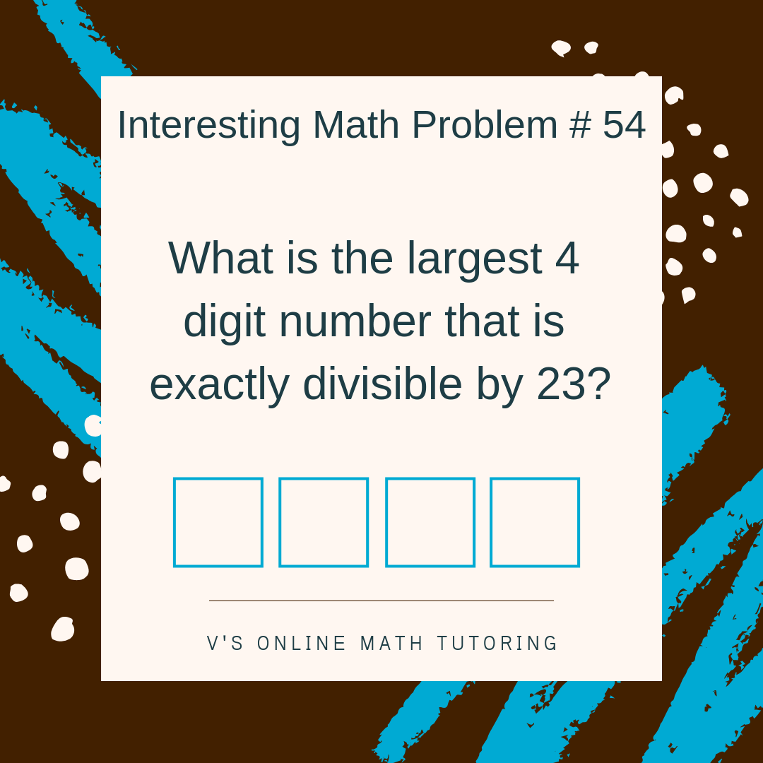 Math Enrichment for grades 4-6