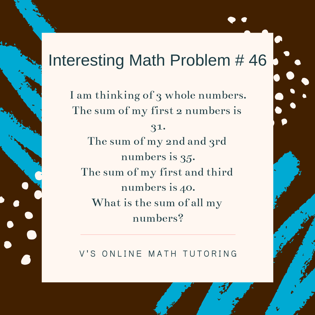 Math Enrichment for grades 4-8