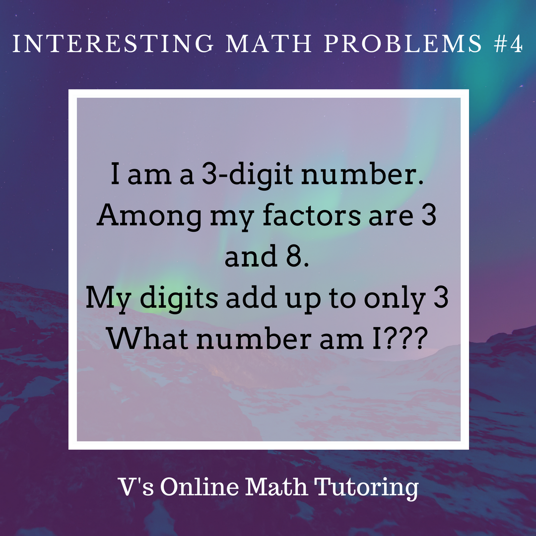 Math Problem for grades 4-6